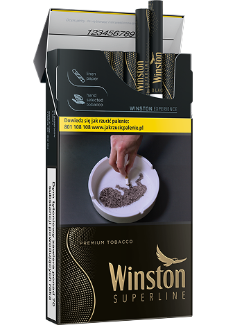 Winston Black Gold Superline packshot
